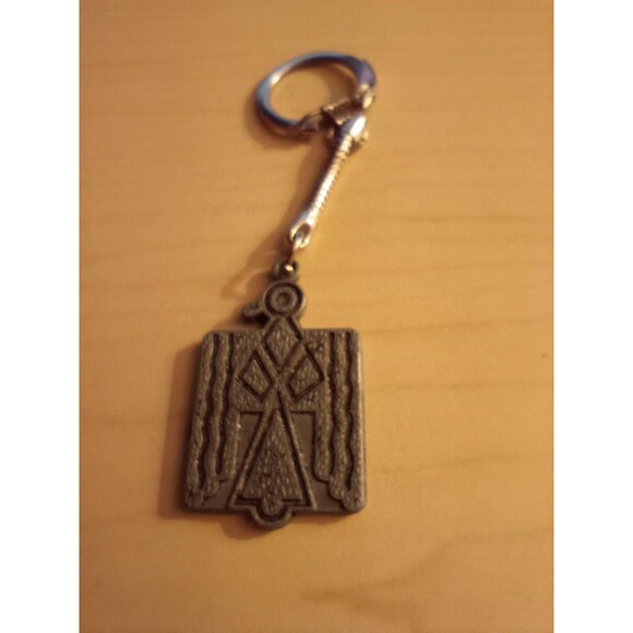Vintage  Key Chain Keychain With Thanks from the American Indian Children - Picture 1 of 2